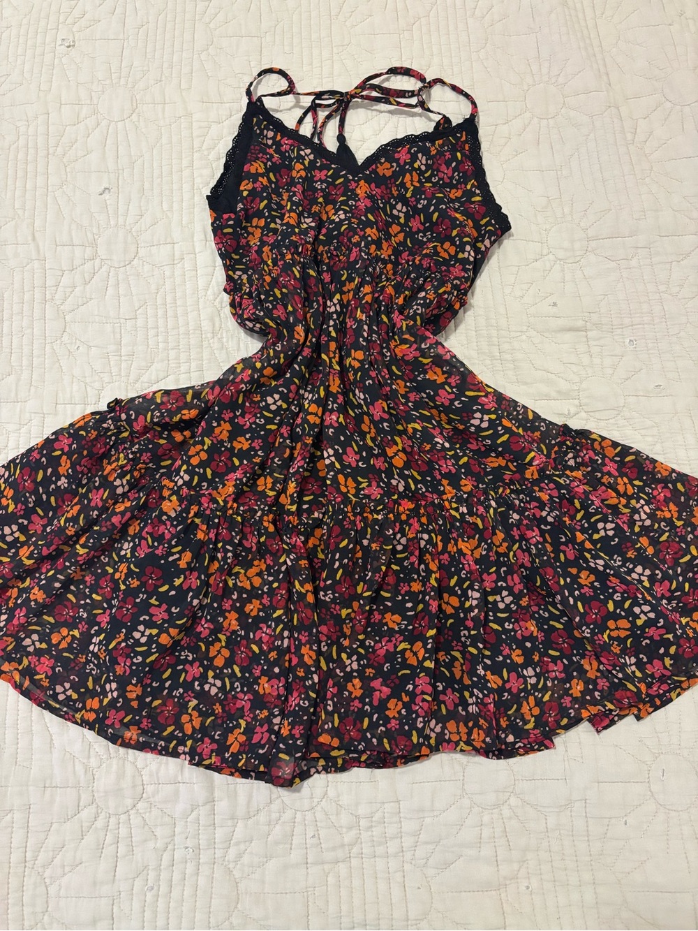 Floral Babydoll Dress